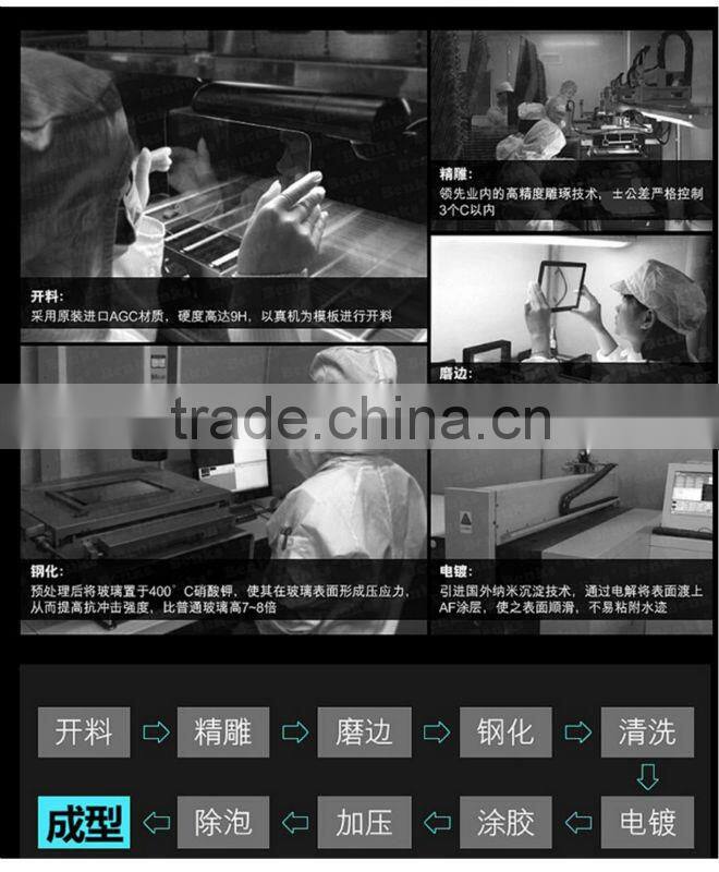 Wholesale Super tempered glass screen protector for note 3 for mibile phone