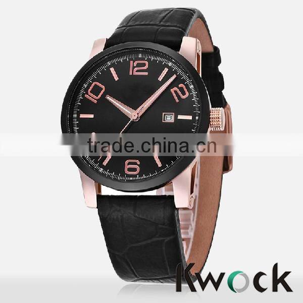 China Factory Manufacture Fashion High Quality lady Leather Watches
