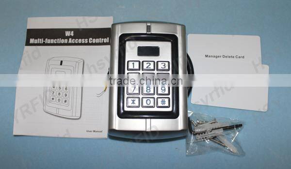 2000 card capacity 125khz 2 relays wiegand26 RFID standalone controller for access control system