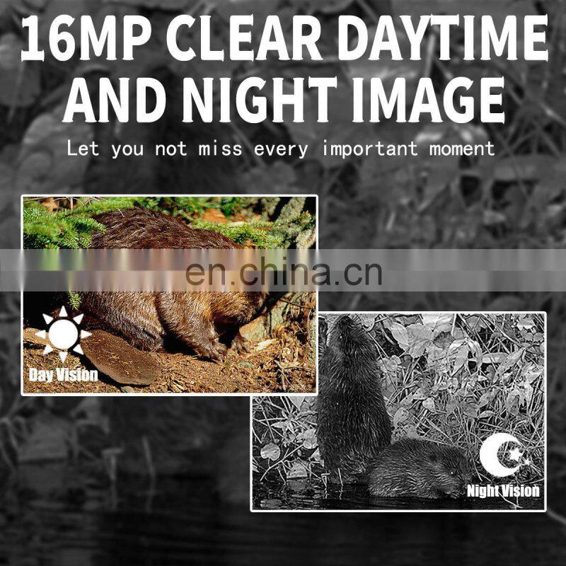 PR300 pro Outdoor IP66 Waterproof 16MP Thermo Vision wildlife Camera night vision trail Hunting Camera