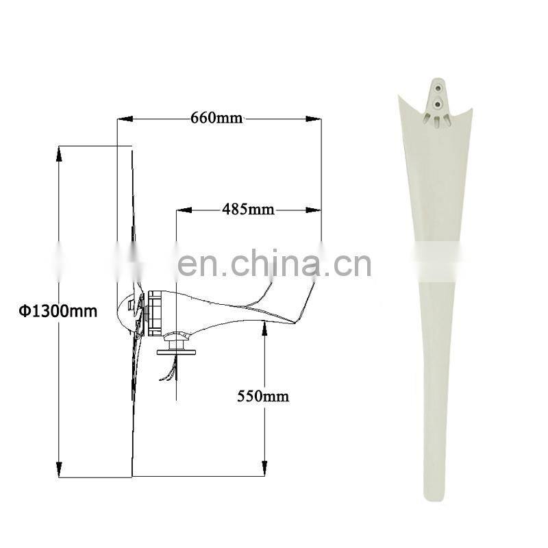 12v 48v 240v 1000w 5000w 10kw Wind Turbine Generator Efficient Wind Turbines Horizontal Home 3000w Windmill Energy Turbines