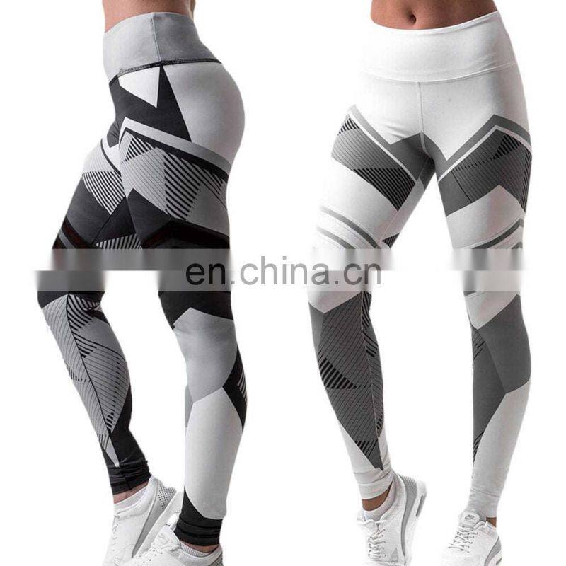 2020 Fashion custom printed leggings high waist yoga pants wholesale sexy women yoga sets