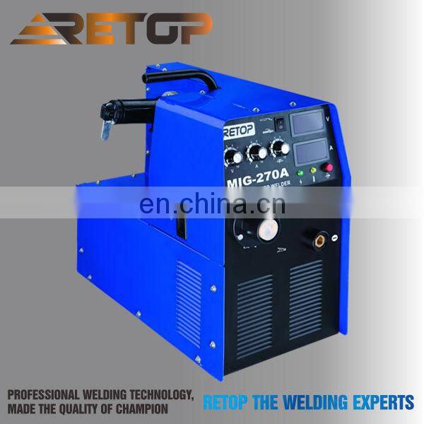 High-efficiency Professional Low Price mag 250 micro MIG/MMA 270A