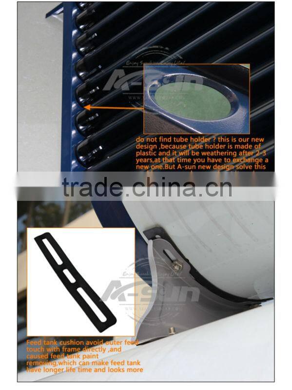 China low cost pre-heating copper coil solar geyser