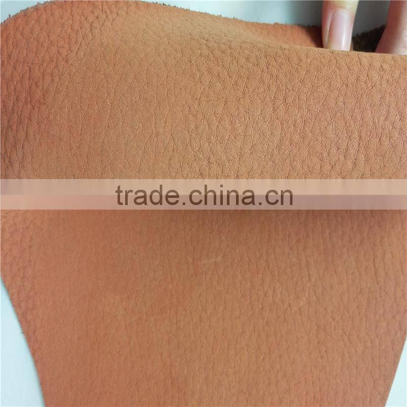 Light color cow leather for summer leather goods