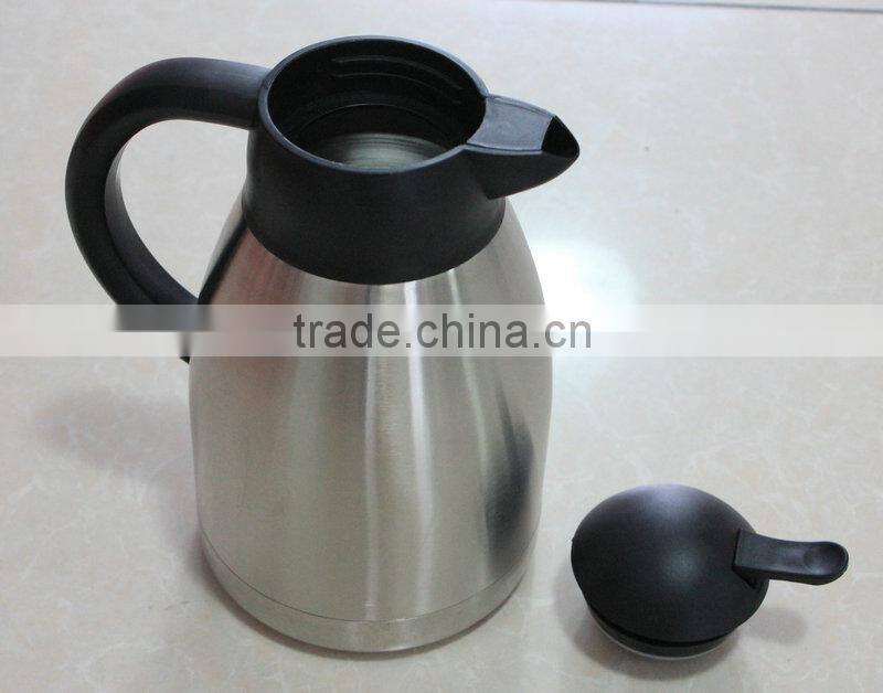 1.0L/1.2L/1.5L/2.0L hot sale stainless steel vacuum coffee pot manufacturer