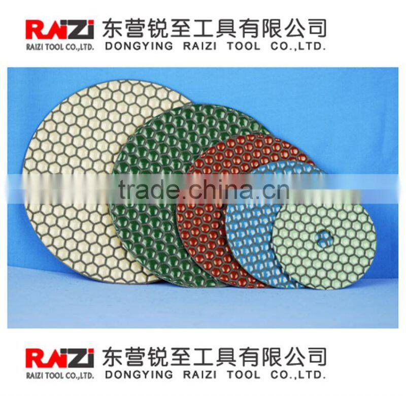 Premium 7-step dry polishing pad