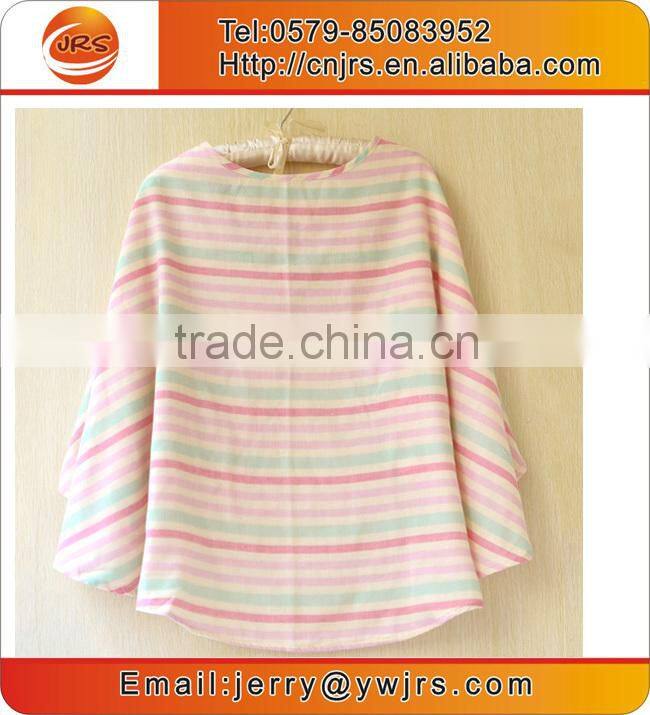 Customized baby feeding apron,100% cotton breastfeeding cover