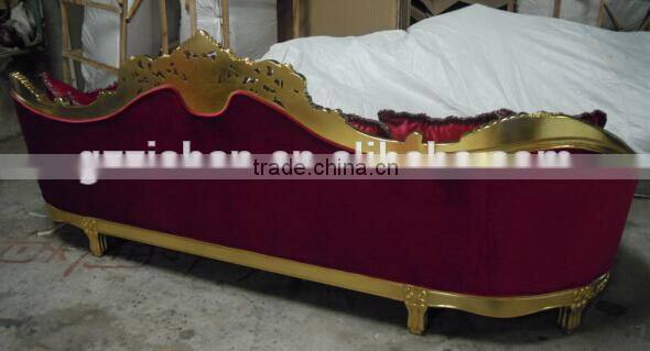 European stylel wooden living room furniture-5+1+1 seater sofa