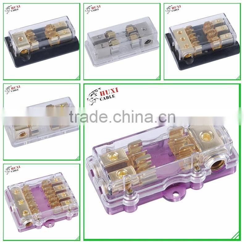HUXI High End Low Voltage Safe Fuse Car Fuse Holder