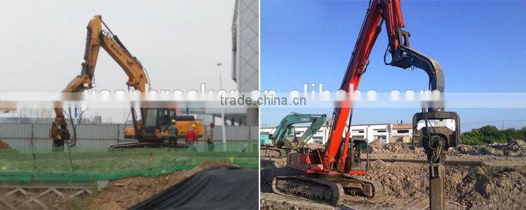 hydraulic Pile driving machine pile driver for 20ton excavator