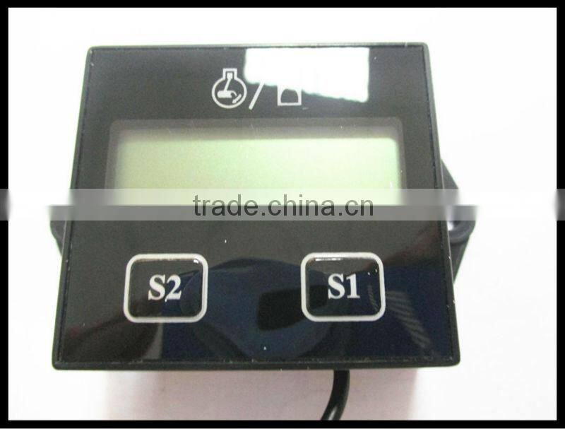RL-HM011:Resettable Digital LCD Inductive Tachometer Hour Meter Used For jet engine,Gasoline Engine