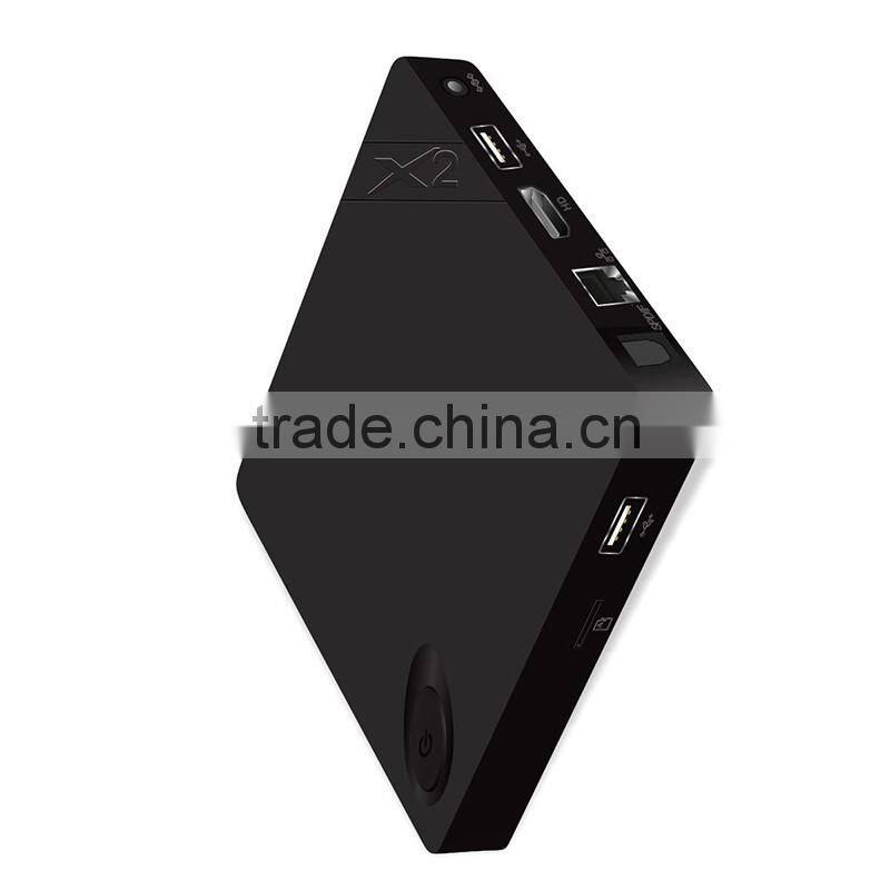 IN STOCK X2 H3 Quad-core ROM: 8GB, RAM: 1GB, Support Full HD 1080P, WiFi, Miracast, DLNA, XBMC Android 4.4 Smart TV Box