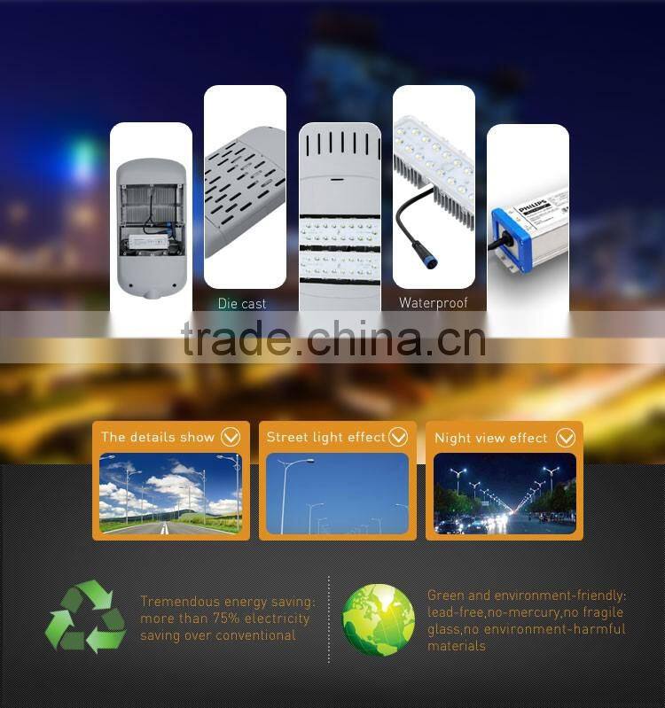 aluminum housing IP67 rating 100lm/w led street retrofit kit 90w/100w/120w