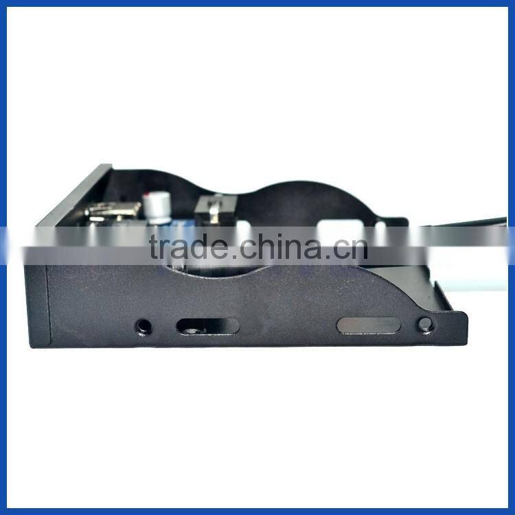 PANTO 3.5 Inch Floppy Drive Bay USB3.0+fast charge USB 2.1A +HD Audio PC Front Panel