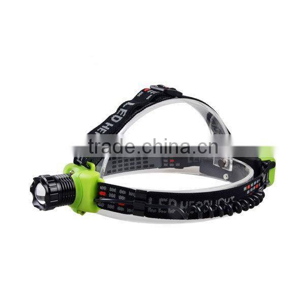 High power led car headlight battery powered led headlight rechargeable bicycle headlight head flashlight