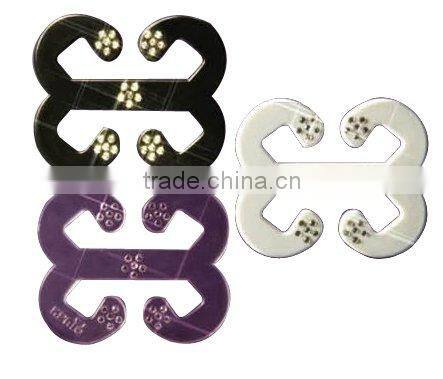 bra clip strap with rhinestones bra straps and clips