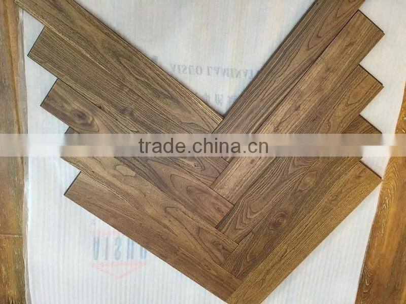 vintage fashion Chinese teak parquet flooring