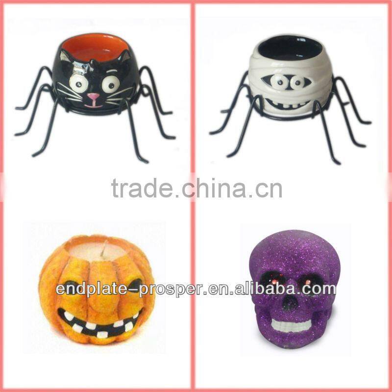 ceramic halloween pumpkin decorations