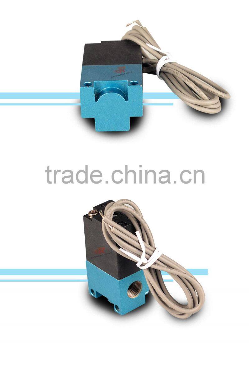 High Quality 3 Ports Boost Solenoid Valve Frequency Push Quick Connect Dc12v Ev01