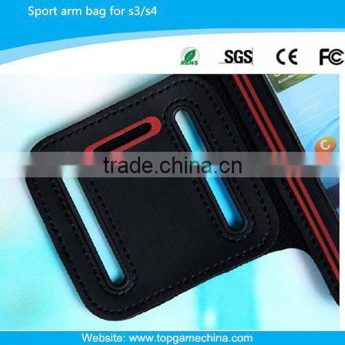 Neoprene+phone waterproof case for Samsung S3/S4 mobile phone arm bag