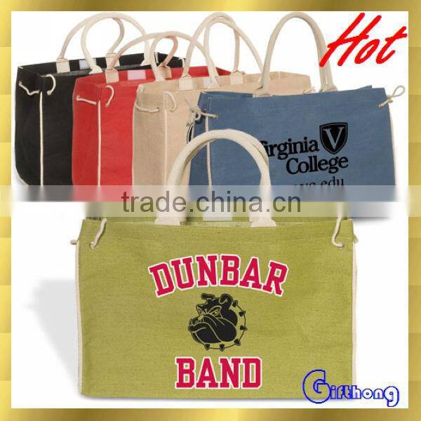 2014 Sales promotion item jute shopping bag