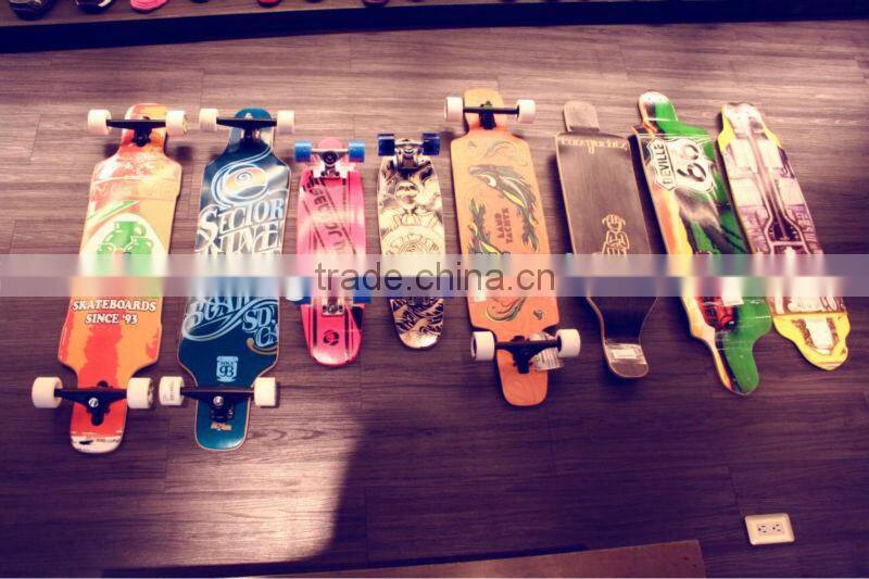 Canadian Maple Long Cruiser Skateboard, CE test Long Skateboard