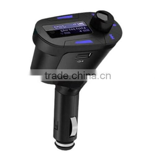 Car Kit Multifunction Bluetooth Fm Transmitter Car Mp3 Player Handsfree Speaker