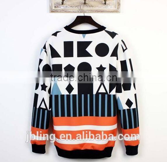geometry high quality printed sweatshirt