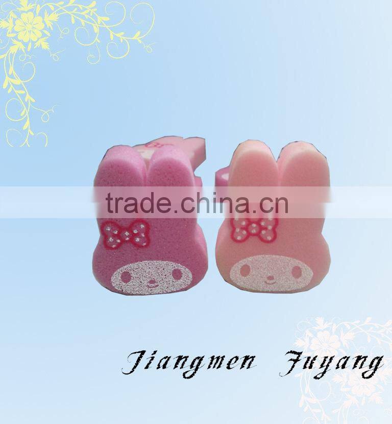 cartoon shape cute cleaning sponge