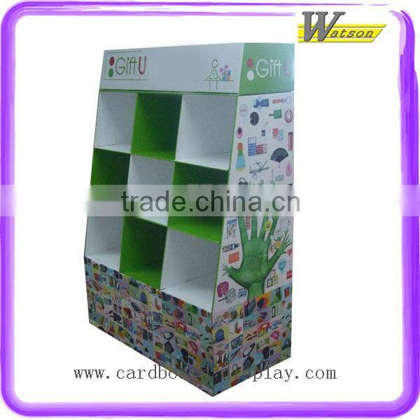 Bus Passenger Seat Armrest Auto accessories Cardboard Compartment Display Stand