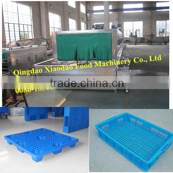 automatic crates washing machine,plastic box washing machine