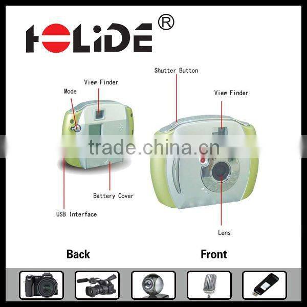 Cheap ce mini toy digital camera 300k DC30F