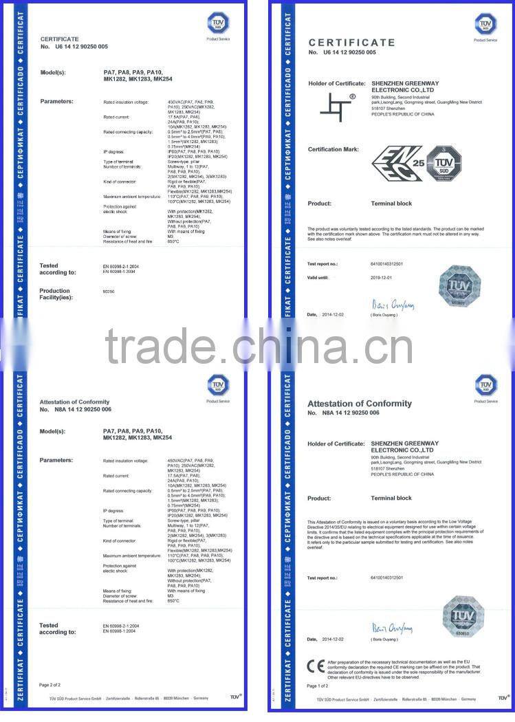 12pin traditional electrical terminal block