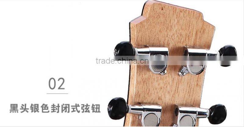 China made wholesale 23 inch solid mahogany wood ukulele