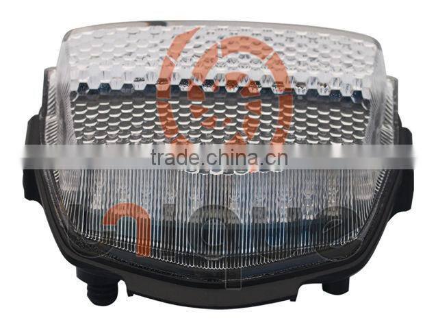 Smoked and integrated LED tri-bar tail lamp light for Harly Davision