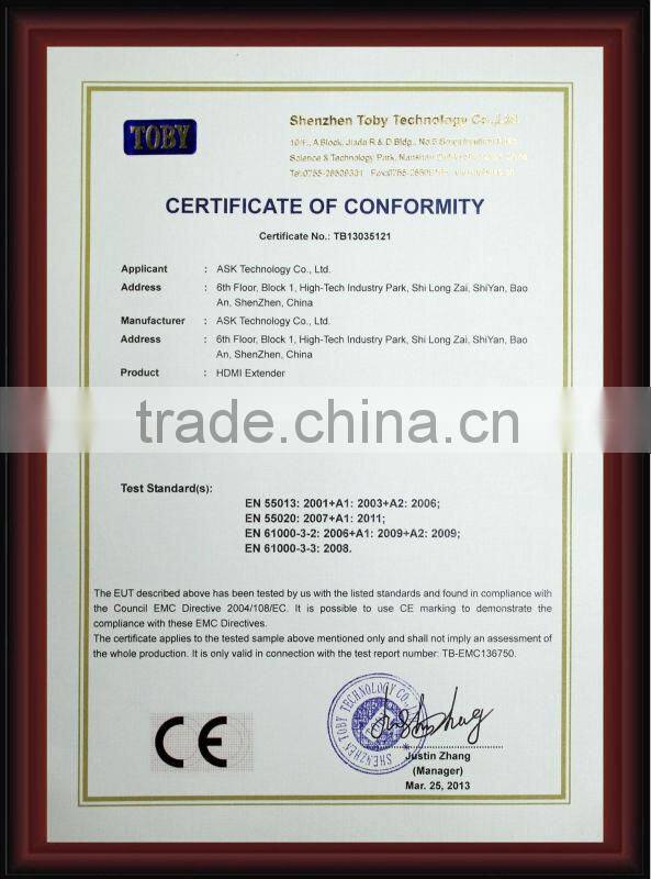 3D CAT5 CAT6 100m HDMI Extender by signal cat