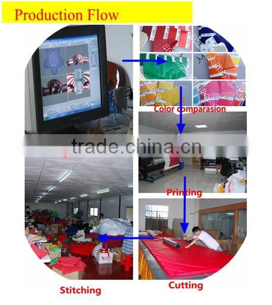 Promotional clown air dancer waving man