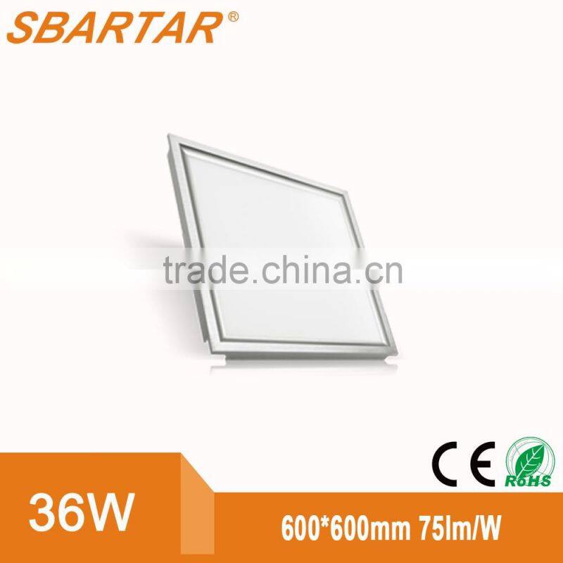 Hot selling LED 600x600 ceiling panel led light/ultra thin led light panel