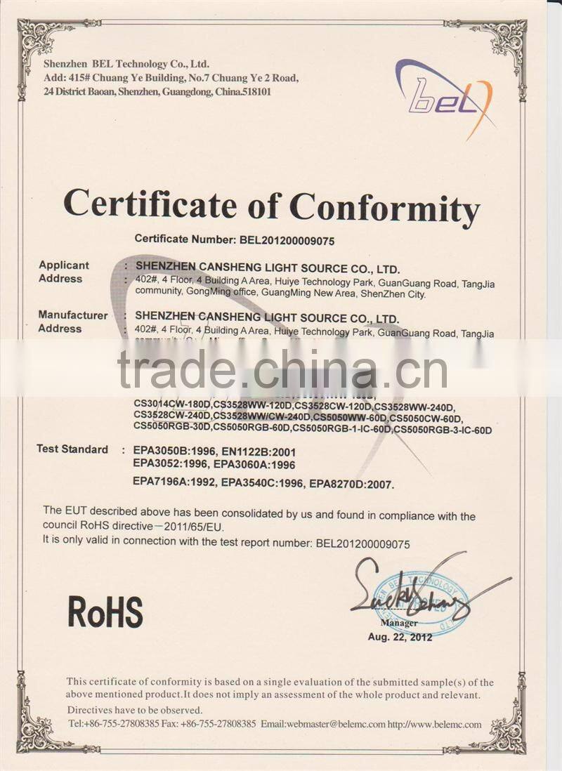 SMD3528 240D double line warm white led strip light