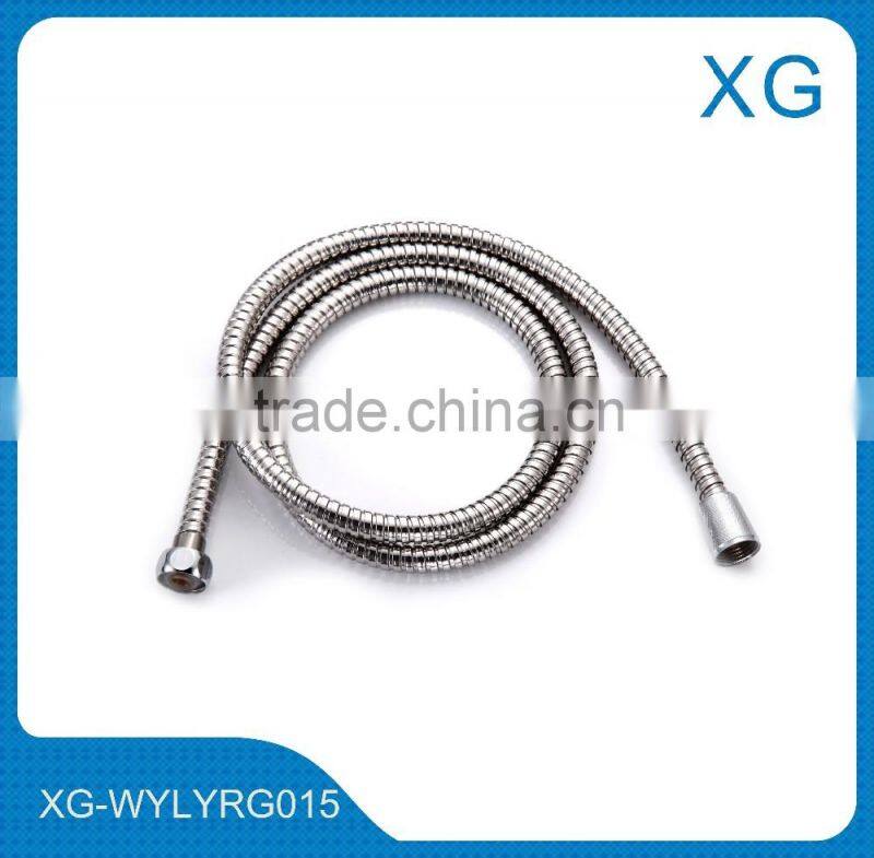 Bathroom stainless steel shower hose PVC inner tube/EPDM inner tube/EPDM braided tube/flexible extension steel shower hose 1.5m