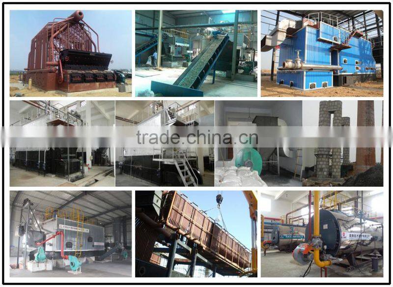 Industrial dzl series automatic chain grate coal fired hot wataer boiler for hotel and bathhouse