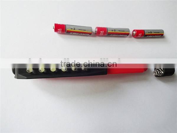 GS-4013 work light ABS 6 led magnetic pen torch