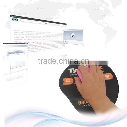 PANTONE Color for Rubber Tank Mouse Pad Custom Size Material Logo Printing