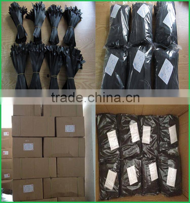 high quality wholesale black rubber puller yg metal zipper slider