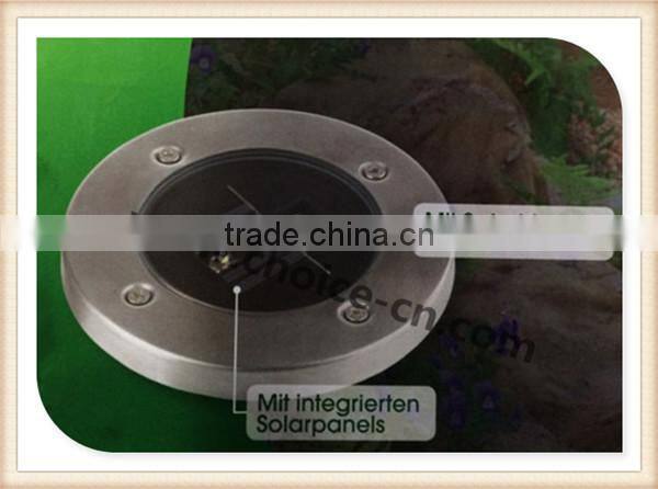 Solar Ground Light 4-Pack, for Garden Landscape Lighting, Pathway, Stairway