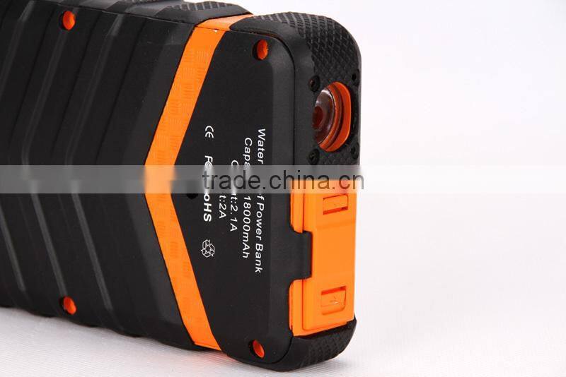 18000mah Water-proof Power Bank