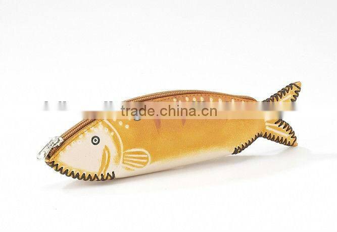 Pencil bag,leather pencil bag ,zipper pencil bag