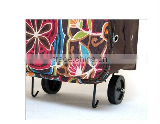 Hot style!foldable shopping bags shopping trolley bag