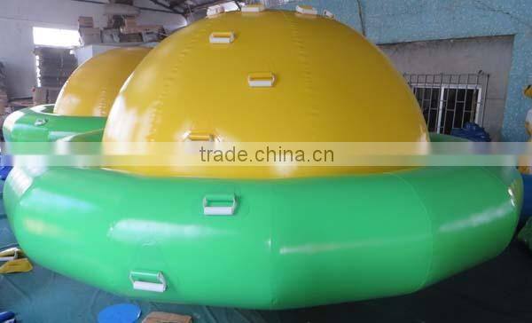 hot sale adults inflatable water floats, inflatable spinner gyro